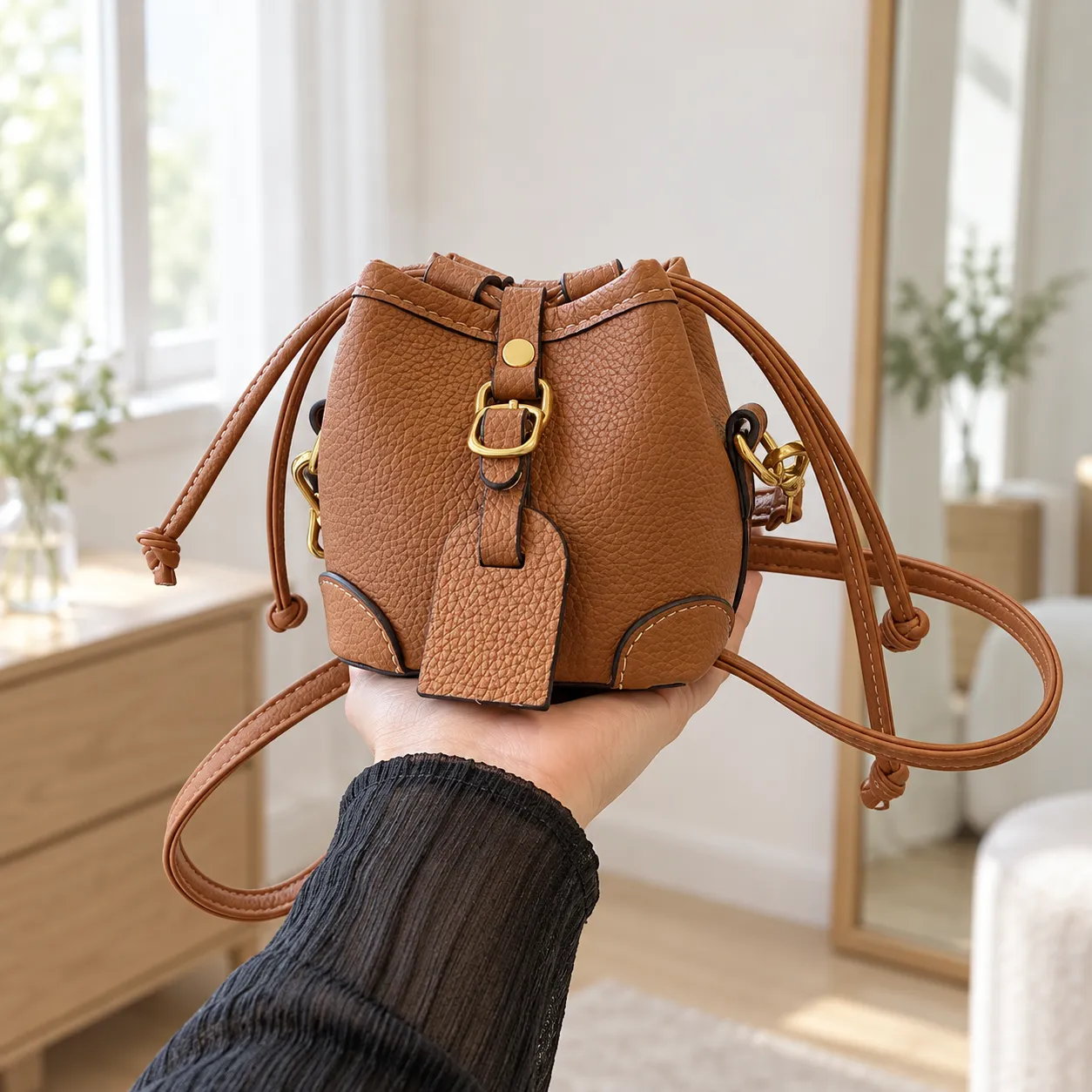 Romy Compact Bucket - lead view; props excluded